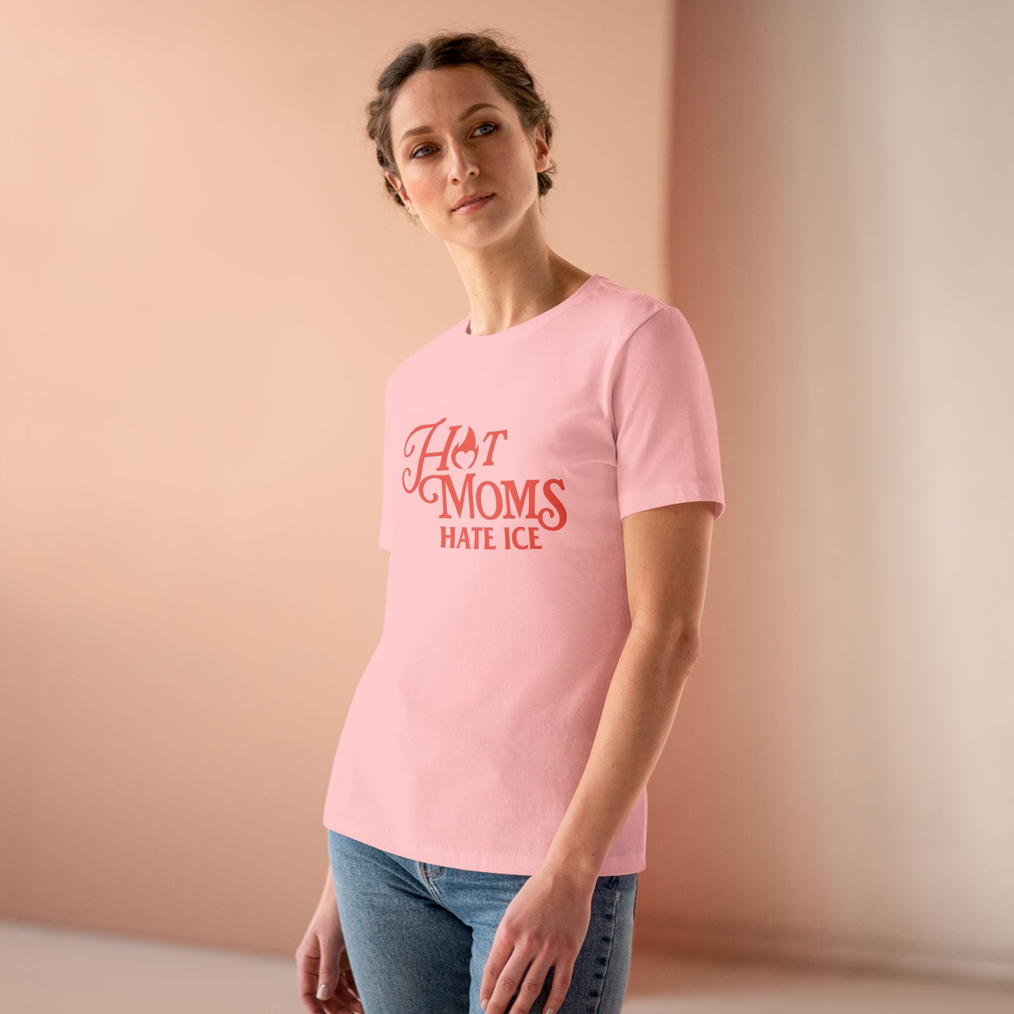 Hot Moms Hate Ice Women's Tee
