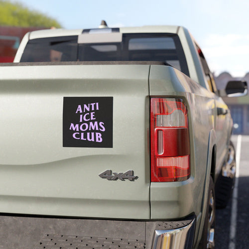 Anti Ice Moms Club Car Magnet