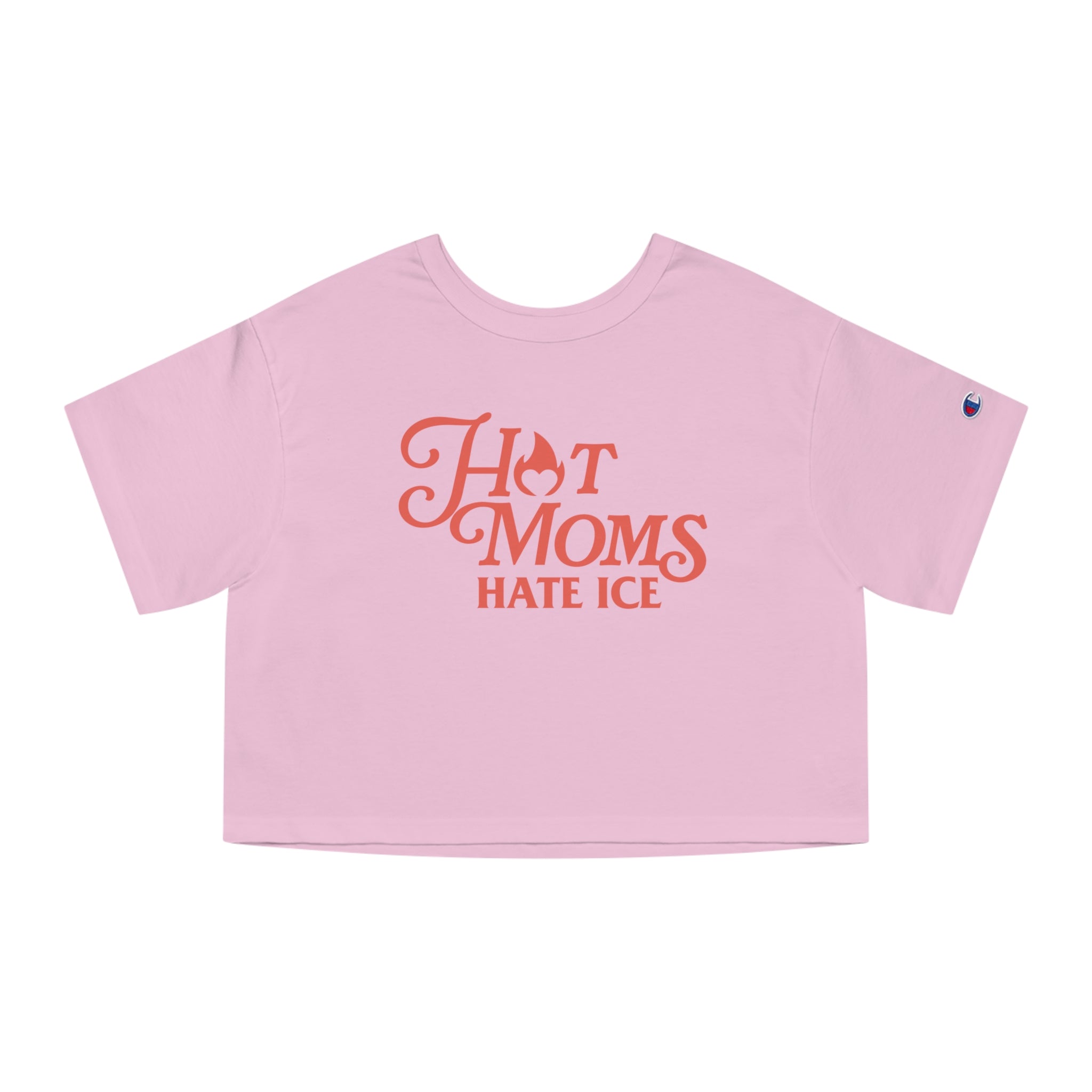 Hot Moms Hate Ice Cropped T-Shirt