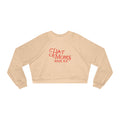 Hot Moms Hate Ice Retro Cropped Pullover